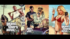 Grand theft auto artwork grand theft auto v