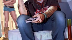 Grand theft auto artwork grand theft auto v