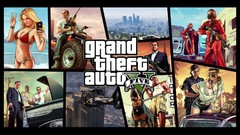 Grand theft auto artwork grand theft auto v