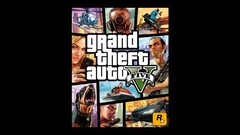 Grand theft auto rockstar games video games gta v cover art