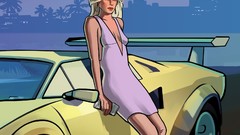 Grand theft auto video games game art Liberty City Grand Theft 