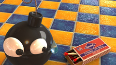 Graphic bomb matches