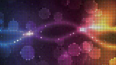 Graphics dots multicolor glowing vectors halftone