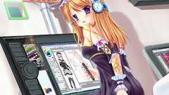 Graphics tablets anime girls