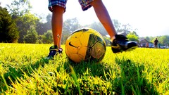 Grass balls Football Shoes legs