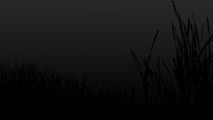 Grass black vector art