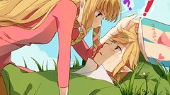 Grass Books link blondes long hair blue eyes short hair the 