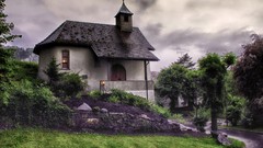 Grass clouds sky lights City Lights colors houses cities rivers 