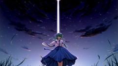 Grass clouds snakes twilight beams outdoors skirts blush long 