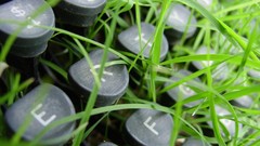 Grass keyboard Buttons bent