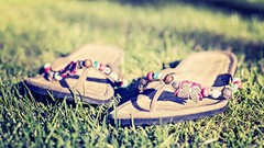 Grass sandals
