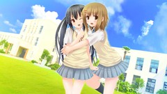 Grass school blush brown eyes brunettes school uniforms k - on 