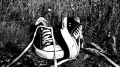 Grass Shoes grayscale Converse