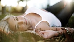 Grass woman blondes bracelets brunettes models