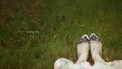 Grass woman Shoes asians models Viet Nam