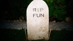 Graves fun jokes joke headstone rip