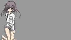 Gray akane-iro ni somaru saka katagiri yuuhi vectors Simple 