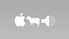 Gray apples sound funny Cows speakers apple inc