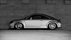 Gray Audi cars audi tt
