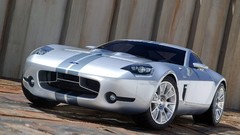 Gray Auto cars muscle cars Ford Shelby