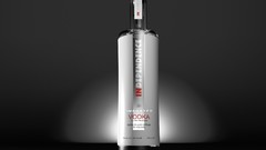 Gray background alcohol vodka liquor Polish