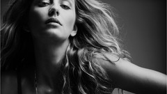 Gray black and white woman blondes models portraits sara X-Art 