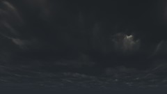 Gray black clouds weather skies cgi