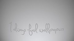 Gray black text white fail