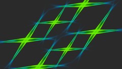 Gray blue Green abstract Tron