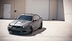 Gray BMW BMW E92