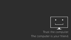 Gray Computers trust Quotes forever alone