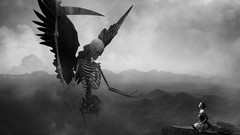 Gray death woman master obey artwork