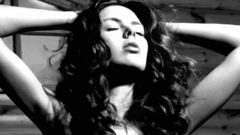 Gray girl long hairs