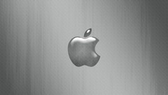 Gray glass apple Computers logos apple world apple logo