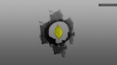 Gray Green backgrounds leaf minimalistic