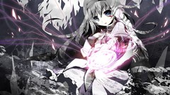 Gray long hair mahou