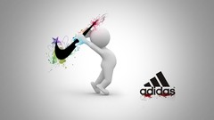 Gray simple Adidas funny Nike smash minimalistic