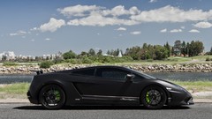 Gray sky lamborghini gallardo Superleggera