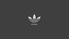 Gray Sports Adidas logos