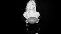 Gray woman leather lady gaga blondes singers grayscale