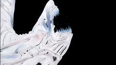 Grayscale alien Animals