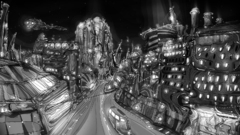 Grayscale artwork Matei Apostolescu