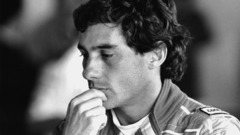 Grayscale Ayrton Senna