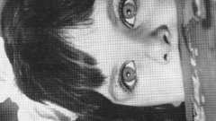 Grayscale bright eyes children