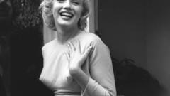 Grayscale Celebrity marilyn Monroe