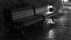 Grayscale Doctor Who Parks