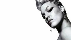 Grayscale earrings white background