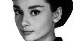 Grayscale faces Audrey Hepburn
