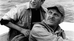 Grayscale Jaws monochrome