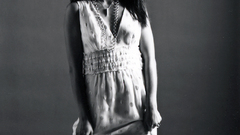 Grayscale jordana brewster monochrome